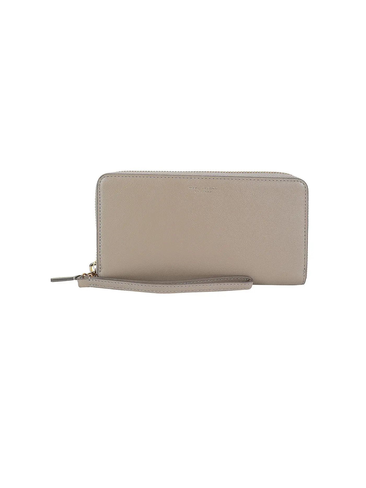 MARC JACOBS | Geldbörse THE CONTINENTAL WRISTLET | grau